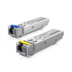 Ubiquiti UACC-OM-SM-1G-S-2 red modulo transceptor Fibra óptica 1250 Mbit/s SFP