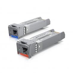 Ubiquiti UACC-OM-SM-10G-S-2 red modulo transceptor Fibra óptica 10000 Mbit/s