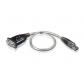 uc232a-cable-de-serie-negro-acero-inoxidable-transparente-035-m-usb-tipo-a-db-9