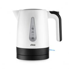 Ufesa 71505723 tetera eléctrica 1 L 1200 W Negro, Blanco
