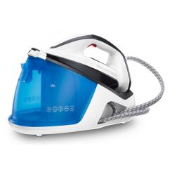 Ufesa 80205667 estación plancha al vapor 2400 W 1,3 L Suela de cerámica Azul, Blanco