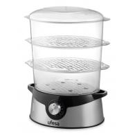 Ufesa CV4000 vaporizador 3 cesta(s) 800 W Negro, Acero inoxidable
