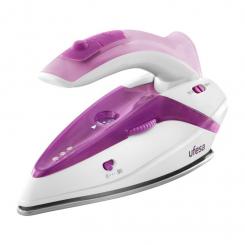 Ufesa PV0500 Plancha vapor-seco Suela de acero inoxidable 1100 W Púrpura, Blanco