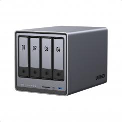 Ugreen 25372B servidor de almacenamiento NAS Compacto N100 8 GB DDR5 0 TB UGOS Pro Negro