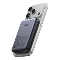 Ugreen 25919 batería externa Polímero de litio 10000 mAh Cargador inalámbrico Gris