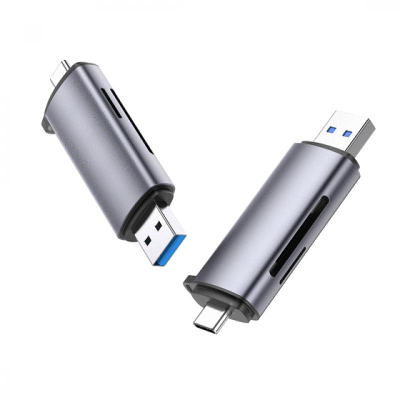 ugreen-50706-lector-de-tarjeta-usb-micro-usb-plata