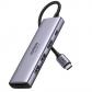 ugreen-6-in-1-usb-c-hub-usb-tipo-c-plata