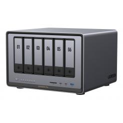 Ugreen DXP6800 Pro NAS Escritorio Intel® Core i5 8 GB DDR5 Gris, Negro