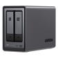ugreen-nasync-dxp2800-nas-compacto-intel®-n-n100-8-gb-ddr5-ugos-pro-negro