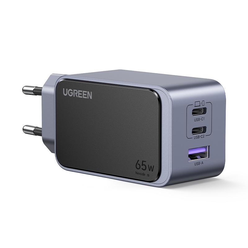 ugreen-nexode-air-65w-sieninis-kroviklis-usb-2x-usb-c-pilkos-spalvos-ordenador-portatil-telefono-movil-raton-portatil-bateria-portatil-tableta-gris-corriente-alterna-carga-rapida-interior