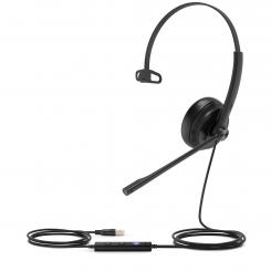 Yealink UH34 Mono Teams Auriculares Alámbrico Diadema Oficina/Centro de llamadas USB tipo A Negro