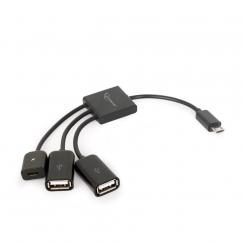 GEMBIRD UHB-OTG-02 hub de interfaz USB 2.0 Micro-B
