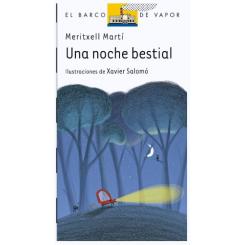 Una noche bestial, de Xavier Salomó (Editorial SM) tapa blanda
