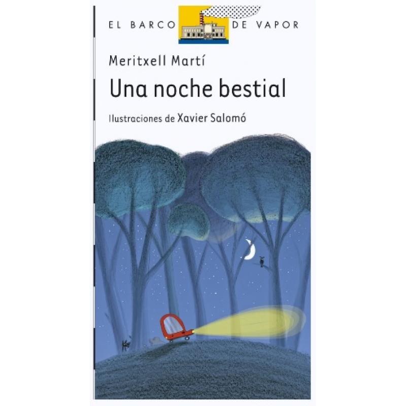 Una noche bestial, de Xavier Salomó (Editorial SM) tapa blanda