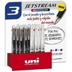 UNI-BALL Boli. Uni Jetstream 3 Surtido. Exp.15