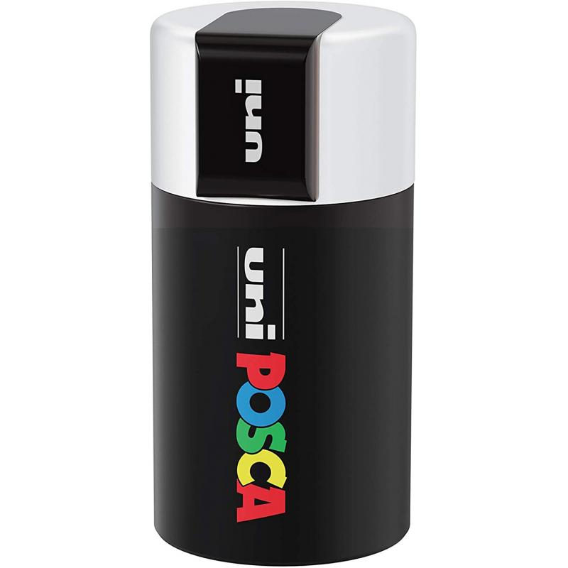 UNI POSCA - Marcadores surtidos 24 uds Bote Tapa Blanco