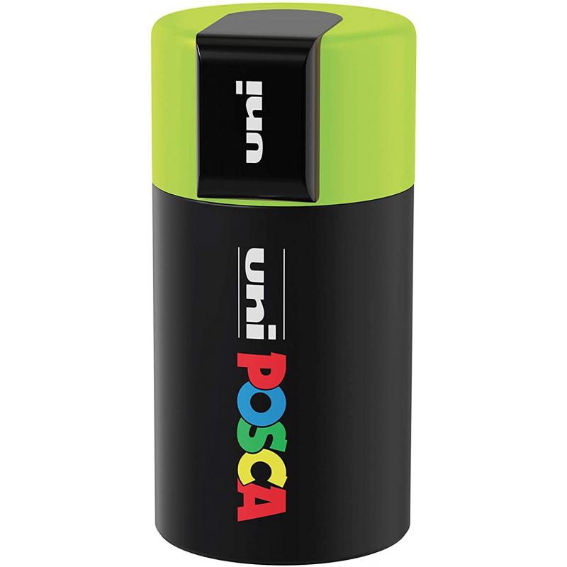 UNI POSCA - Marcadores surtidos 24 uds Bote Tapa Verde