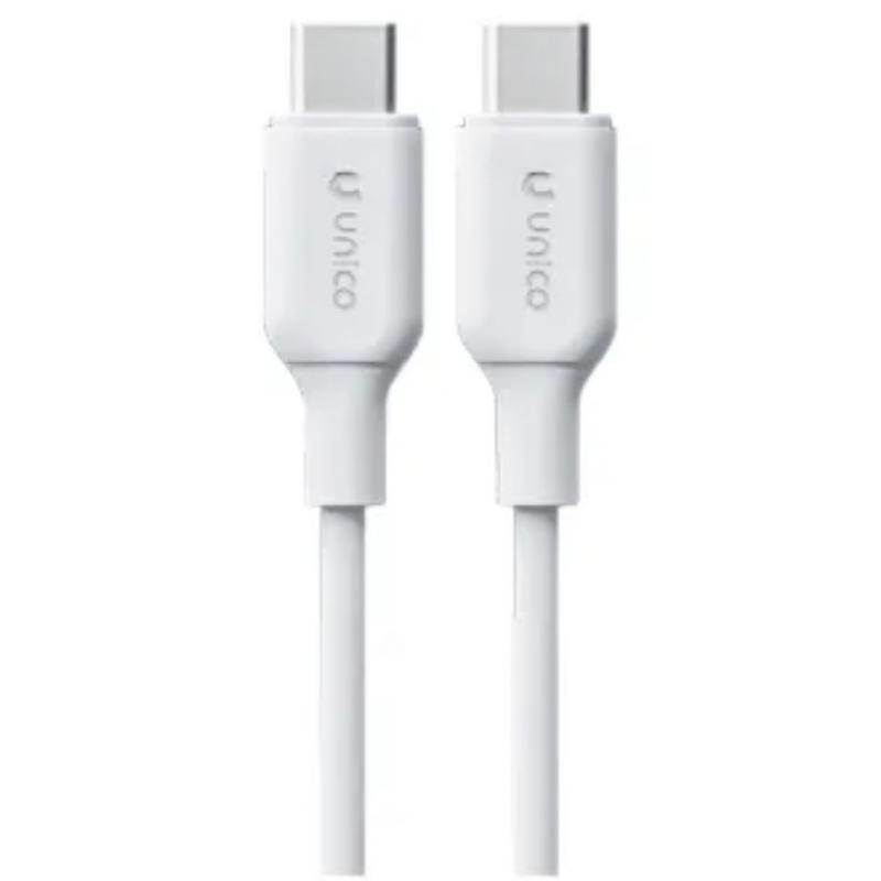 unico-cb1355-cable-usb-1-m-usb-c-blanco