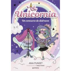 Unicornia 12 - Un concurso de disfraces, de Ana Punset (Ed. Montena)