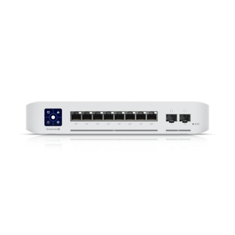 unifi-enterprise-8-poe-gestionado-l3-25g-ethernet-100-1000-2500-energia-sobre-ethernet-poe-acero-inoxidable