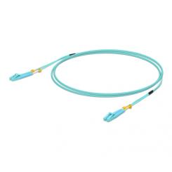 Ubiquiti UniFi ODN 5m cable de fibra optica LC OM3 Color aguamarina