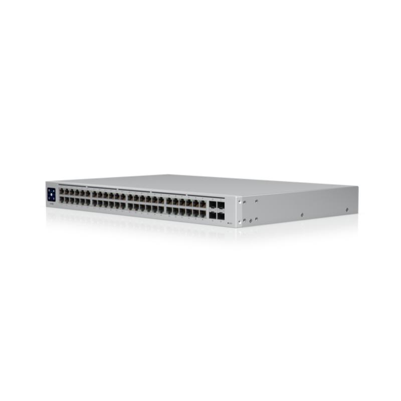unifi-usw-48-poe-switch-gestionado-l2-gigabit-ethernet-10-100-1000-energia-sobre-ethernet-poe-1u-acero-inoxidable