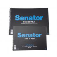 SENATOR Bloc Dibujo Folio prolongado  20H sin recuadro y con taladro