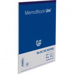Unipapel Bloc Notas A4 80H   60G C4Mm Memoblock