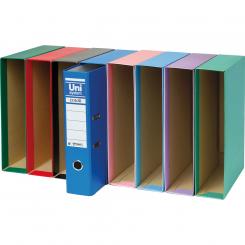 Unipapel Caja Folio Unisystem Rojo