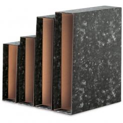 Unipapel Caja P/Archivador 1/4A  Novoclas Negro