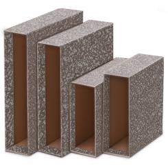 Unipapel Caja P/Archivador A4    Clasico Gris