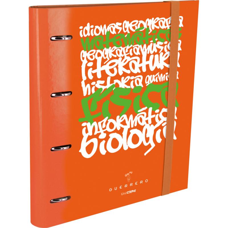 unipapel-carpebook-4d35-a4-uniclase-naranja