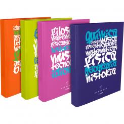 Unipapel Carpeta Anillas A4 For.4D25 Uniclase Surtido