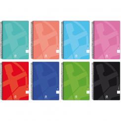 Unipapel Cuaderno Tapa Blanda Cent 4º 80H/60G Liso Surt