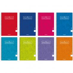 Unipapel Cuaderno. T.Contra  Papyru 4º 80H/90G cuadricula 4X4 Sur