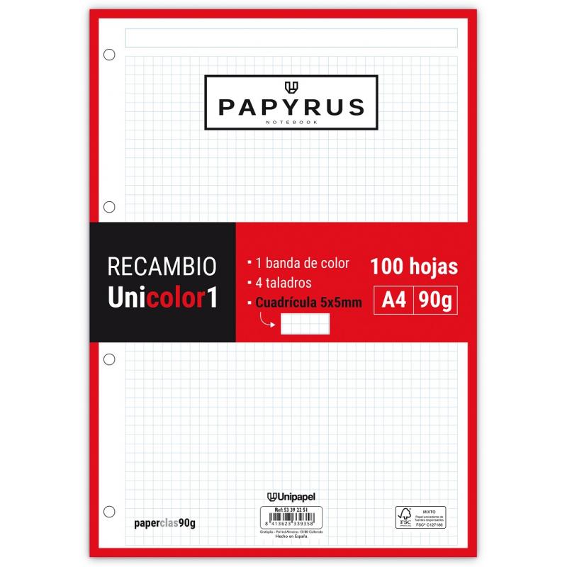 unipapel-recambio-papyrus-a4-uni1-100h-90g-5x5-rojo