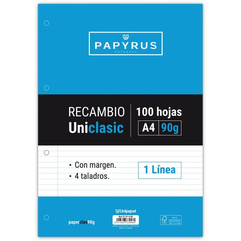 unipapel-recambio-papyrusa4-unicla-100h-90g-1linea-c-m