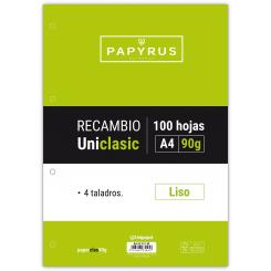 Unipapel Recambio Papyrusa4 Unicla 100H 90G Liso S/M