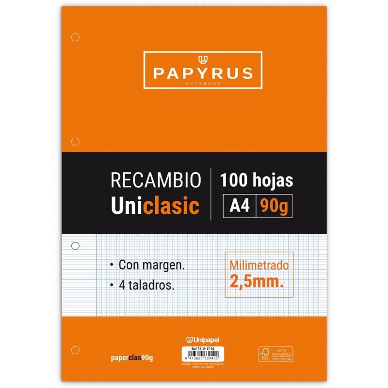 unipapel-recambio-papyrusa4-unicla-100h-90g-milimetrado-c-m