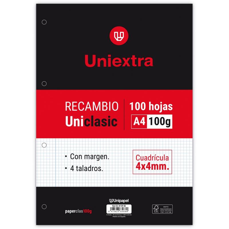 unipapel-recambio-uniexta4-unicla-100h-100g-4x4c-m