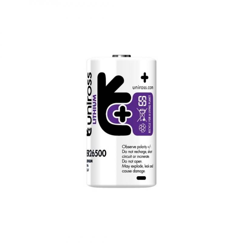 UNIROSS ER26500 9000mAh 3,6V PROTECTED BULK
