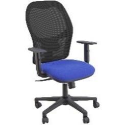 UNISIT Silla HUBBLE HUHUVE con brazo negro y azul