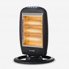Universal Blue UCH91000-21 calefactor eléctrico Interior Negro 1200 W Calefactor eléctrico halógeno