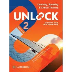 UNLOCK LEVEL 2 LISTENING, SPEAKING AND CRITICAL THINKING STUDENTS BOOK WITH DIG CAMBRIDGE