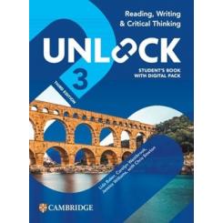 UNLOCK LEVEL 3 READING, WRITING AND CRITICAL THINKING STUDENTS BOOK WITH DIGITA CAMBRIDGE