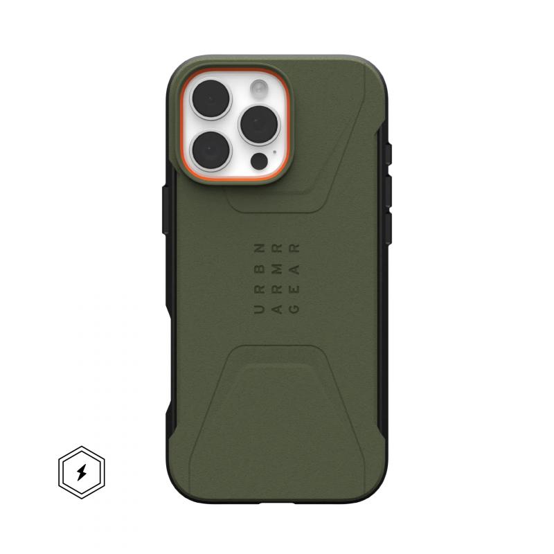 urban-armor-gear-civilian-funda-para-telefono-movil-16-cm-63-oliva