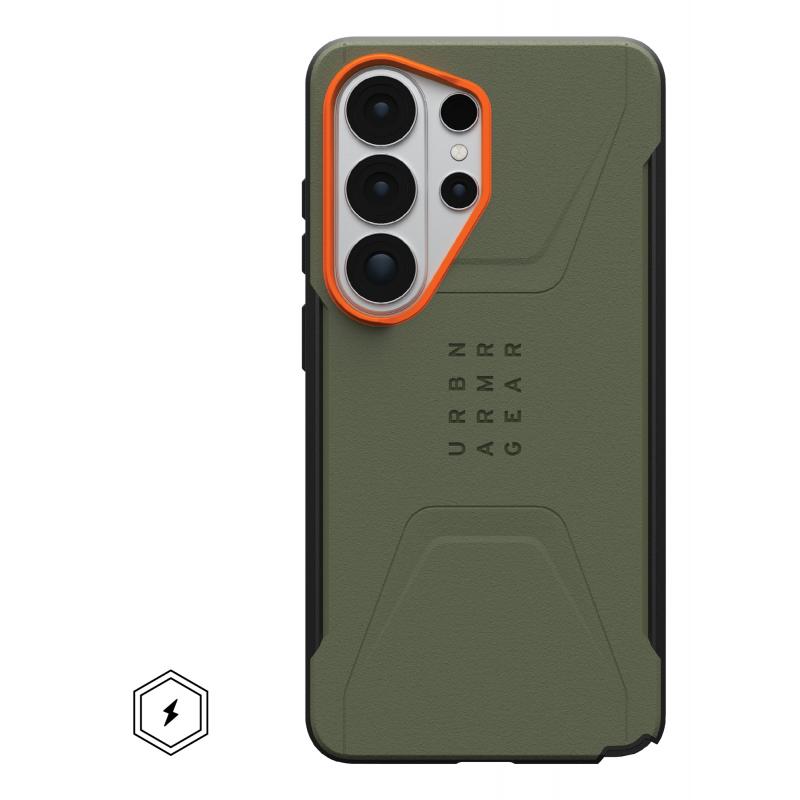 urban-armor-gear-civilian-funda-para-telefono-movil-175-cm-69-naranja-oliva