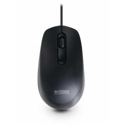 Urban Factory FREE ratón Ambidextro USB tipo A Óptico 1200 DPI