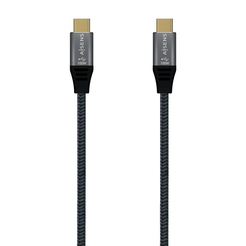 usb-32-gen2x2-aluminum-cable-20gbps-8k@30hz-5a-100w-e-mark-type-usb-c-m-usb-c-m-grey-15-m