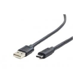 GEMBIRD USB-A/USB-C, 1m cable USB USB 2.0 USB A USB C Negro